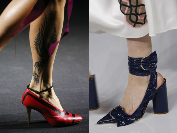 Los mejores zapatos de las mujeres de primavera y verano 2016: estampados y colores